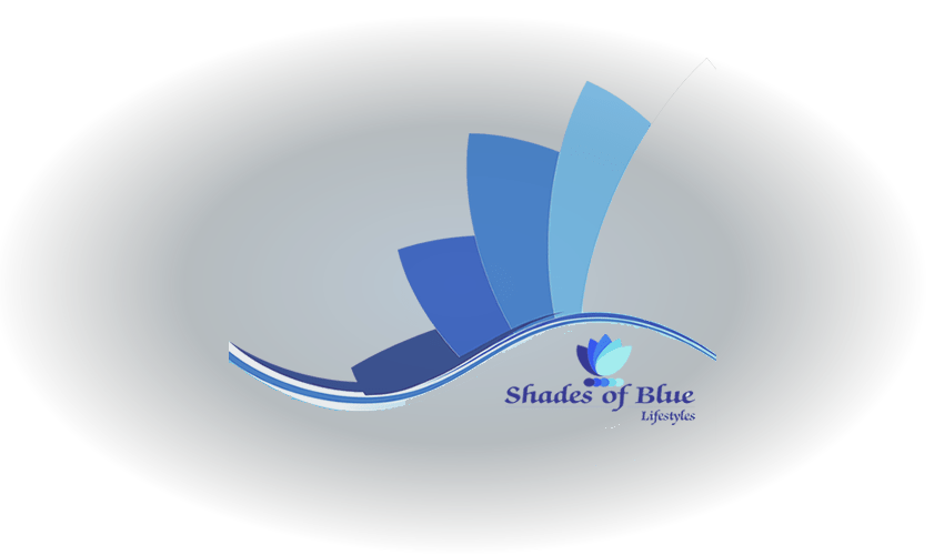 shades of blue background logo 4